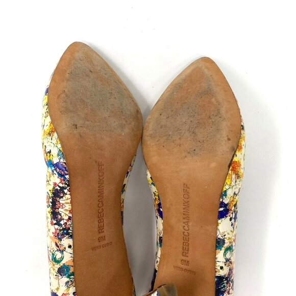 Rebecca Minkoff Women's Brie D'Orsay Pump Heels Pointed Toe Size 9.0 M - Picture 10 of 11